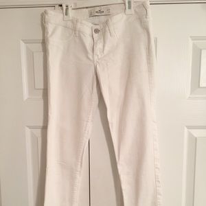 Hollister White Skinny Leg Jeggings